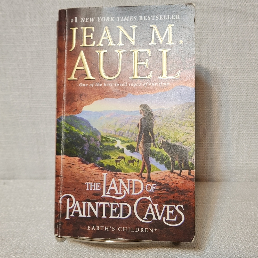 The Land of Painted Caves Jean M Auel Paperback Book